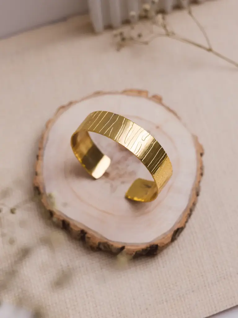 Barks Brass Adjustable Bracelet